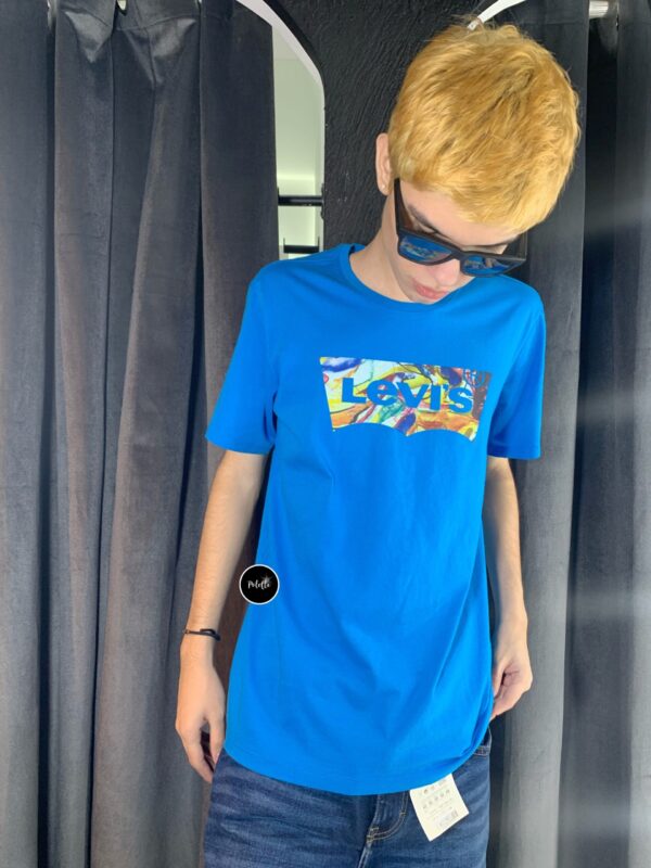 Camiseta Levis Azul