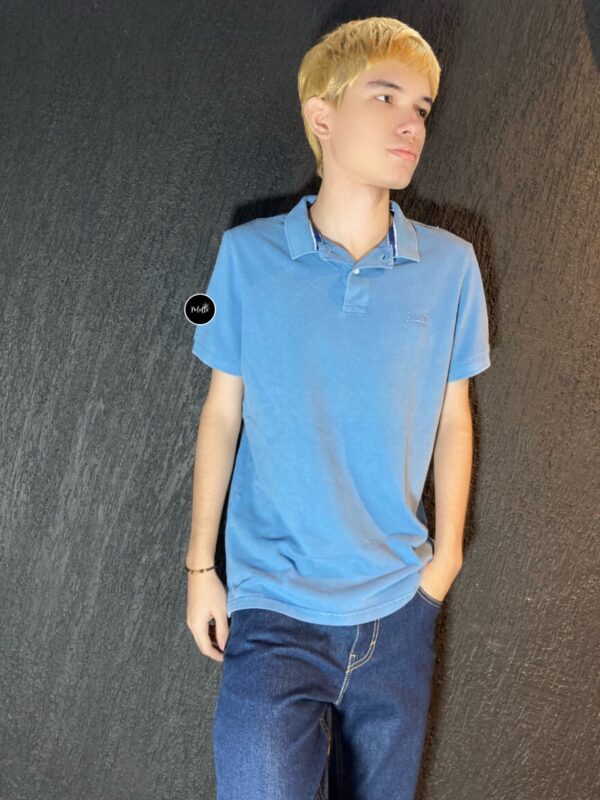 Polo Superdry Blue - Image 2